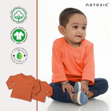 Coral OneSea Organic T-Shirt Full Sleeve