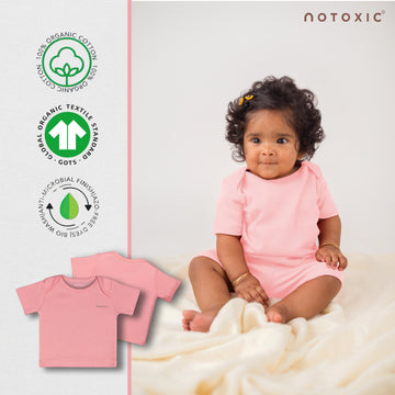 Flamingo OneSea Organic Envelope Neck T-Shirt Half Sleeve
