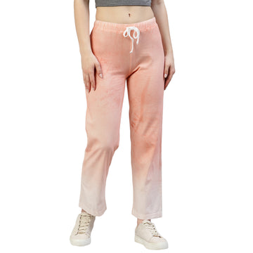 Dye Orange Wide Leg Pant