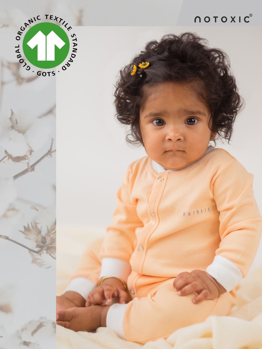Starfish OneSea Organic Rompers Button Down with Rib