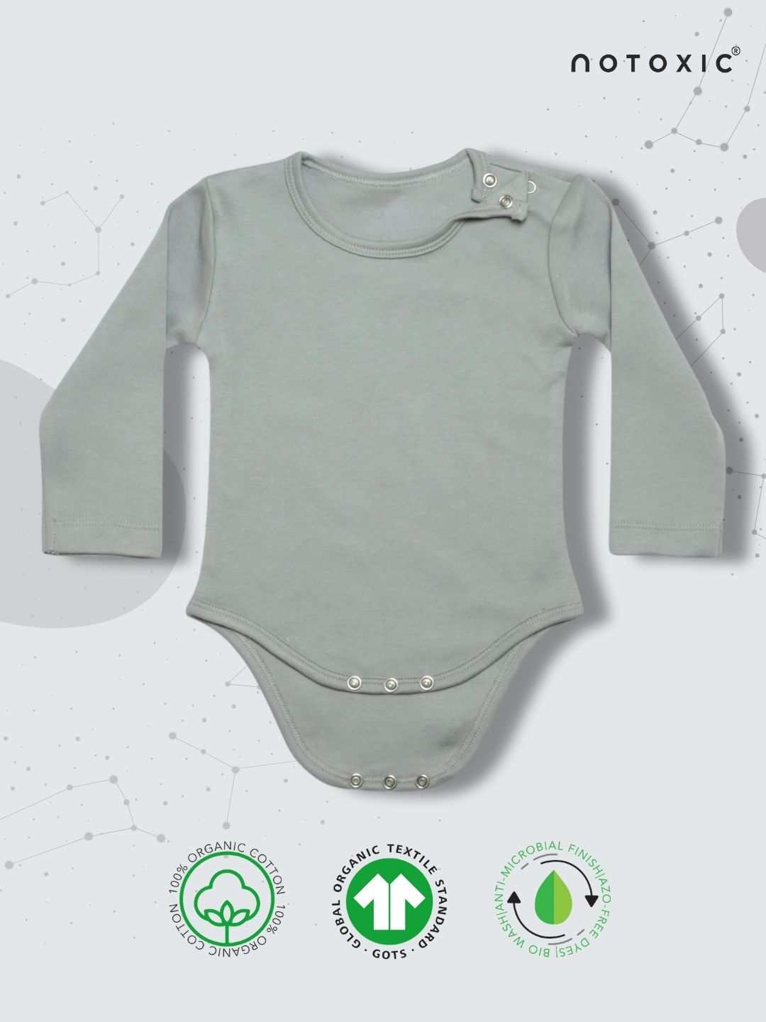 Cosmos OneSea Organic Bodysuit Full Sleeve