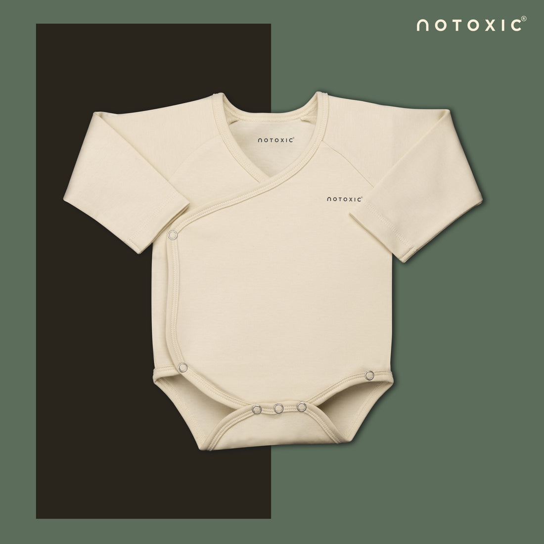 Shell OneSea Organic Kimono Bodysuit Full Sleeve