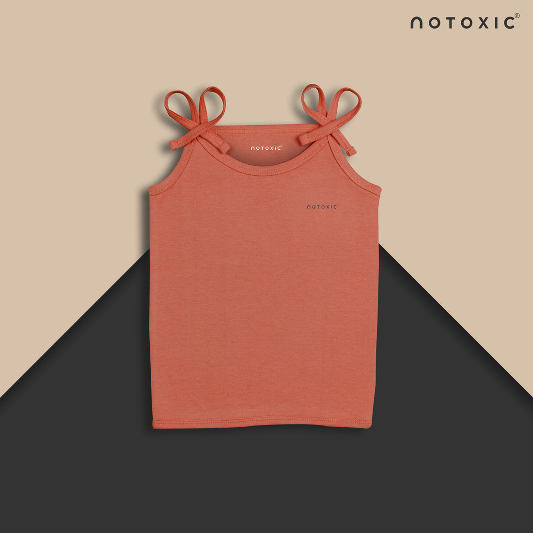 Coral OneSea Tank Top Knotted